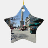 Oude Montreal-poort Keramisch Ornament (Voorkant)