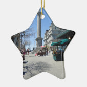 Oude Montreal-poort Keramisch Ornament (Links)