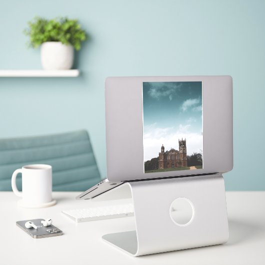 Oude mooie Folly Sticker (Laptop op bureau)