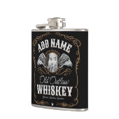 Oude Moonshine Whiskey Label TOEVOEGEN FOTO Famili Heupfles (Links)