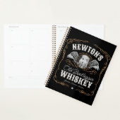Oude Moonshine Whiskey Label TOEVOEGEN FOTO Famili Planner (Display)