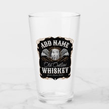 Oude Moonshine Whiskey Label VOEG FOTO Toe Familie