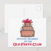 Oude Moppenclub Briefkaart (Voorkant / Achterkant)
