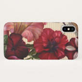 Oude Morgenrood Bloemen in de Tuin Case-Mate iPhone Case (Achterkant (horizontaal))