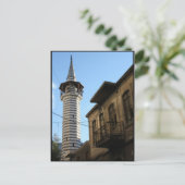 Oude moskee in Damascus - briefkaart Syrië (Staand voorkant)