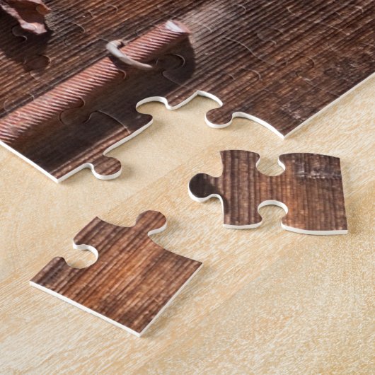 Oude  mosterdzangerij legpuzzel (Zijkant)