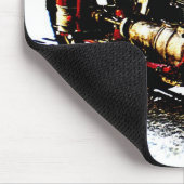 Oude motorfiets muismat (Hoek)