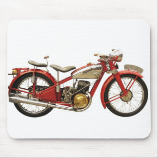 Oude motorfiets muismat