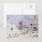 Oude Mousehole 1993 Briefkaart (Voorkant / Achterkant)