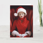 Oude Mrs Claus Kaart (Voorkant)