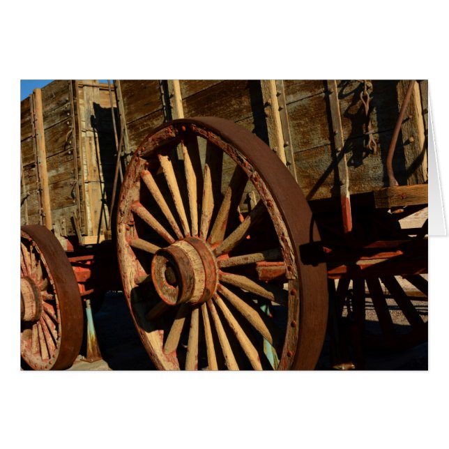 Oude muilezel treinwagen (Voorkant Horizontaal)
