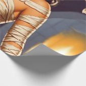 Oude Mummie Pin-up Cadeaupapier (Hoek)
