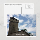 oude muren luzerne briefkaart (Voorkant / Achterkant)