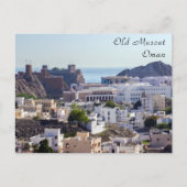 Oude Muscat oorspronkelijke historische stad Musca Briefkaart (Voorkant)