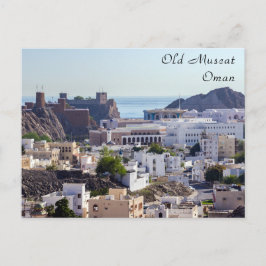 Oude Muscat oorspronkelijke historische stad Musca Briefkaart