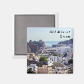 Oude Muscat oorspronkelijke historische stad Musca Magneet (Voorkant / Achterkant)