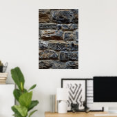 Oude muur, Florence, Italië Poster (Thuiskantoor)