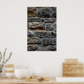 Oude muur, Florence, Italië Poster (Keuken)