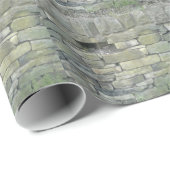 Oude muur, steen, stenen cadeaupapier (Rol Hoek)