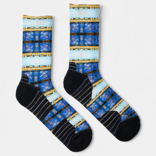 Oude muur van Berlijn Duitsland Sokken (Rechts)