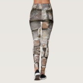 Oude muur van de achtergrond van Ringen Leggings (Achterkant)