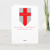 "Oude Muur van Hamm's Brewery"-wenskaart Kaart (Achterkant)