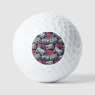 Oude Muziek Cassettes Naadloos Golfballen