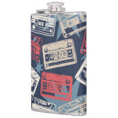 Oude Muziek Cassettes Naadloos Heupfles (Links)