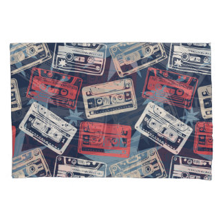 Oude Muziek Cassettes Naadloos Kussensloop