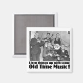 Oude muziek magneet (Voorkant / Achterkant)