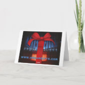 "Oude muzikanten sterven nooit" verjaardagskaart Kaart (Achterkant)