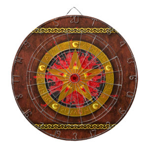 Oude Mysterieuze Tomus van Magische Spreuken & Dra Dartbord
