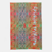 Oude Mystery Tapestry Multiplied Inoneindig Theedoek (Verticaal)