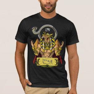 Oude Mythologie van de Piramides van Ra van de God T-shirt