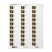 Oude Naaimachine Etiket (Full Sheet)