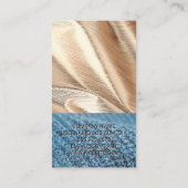 Oude Naaimachine | Stoffen Visitekaartje (Achterkant)