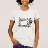 Oude Naaimachine T-shirt (Voorkant)
