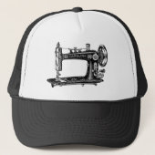 Oude Naaimachine Trucker Pet (Voorkant)