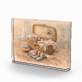 Oude Naaimandje Cottagecore Pastel Fotoblokken (Rechts)