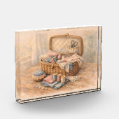 Oude Naaimandje Cottagecore Pastel Fotoblokken (Links)