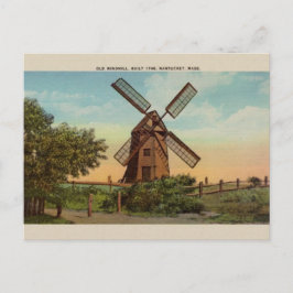 oude Nantucket Post Card Briefkaart