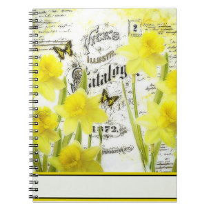 Oude narcissen notitieboek
