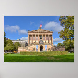 Oude Nationale Galerij, Berlijn, Duitsland Poster