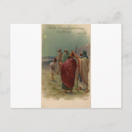 oude nationaliteitscène briefkaart (Voorkant)