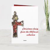 Oude nativityikoon feestdagen kaart (Achterkant)