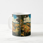 Oude NC Wyeth-reisposter, In Old Kentucky Koffiemok (Voorkant links)