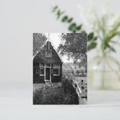 Oude Nederlands Katoen Briefkaart (Staand voorkant)