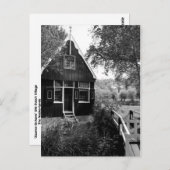 Oude Nederlands Katoen Briefkaart (Voorkant / Achterkant)