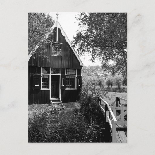 Oude Nederlands Katoen Briefkaart (Voorkant)