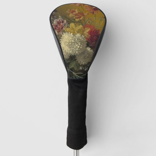 Oude Nederlandse Meester Bloemstuk Georgius van Os Golfheadcover (Voorkant)